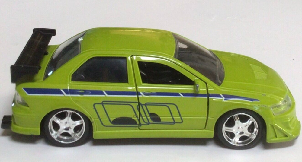 Fast & Furious Brians Mitsubishi Lancer Evo V11 Diecast model Jada 99789 ~808A